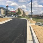 exit lanes asphalt project