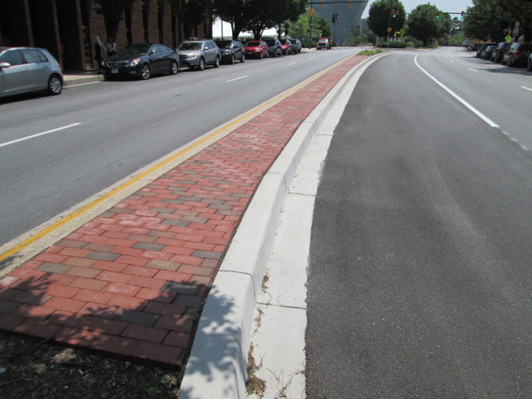 concrete work and paving / midtown streetscape